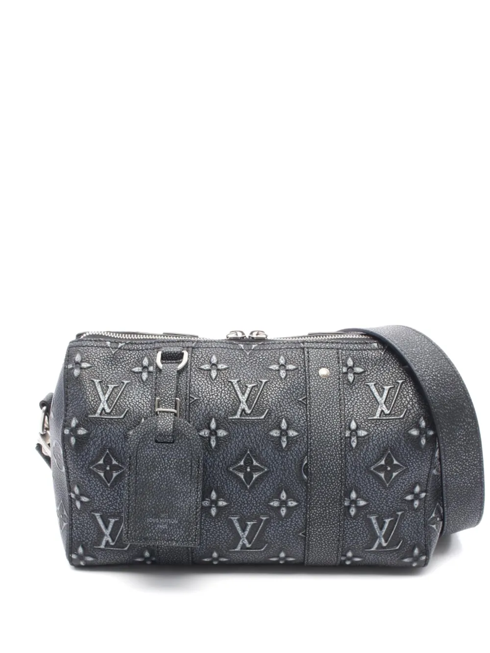 Louis Vuitton Pre-Owned 2021 monogram embossed shoulder bag | Grey | Image 1
