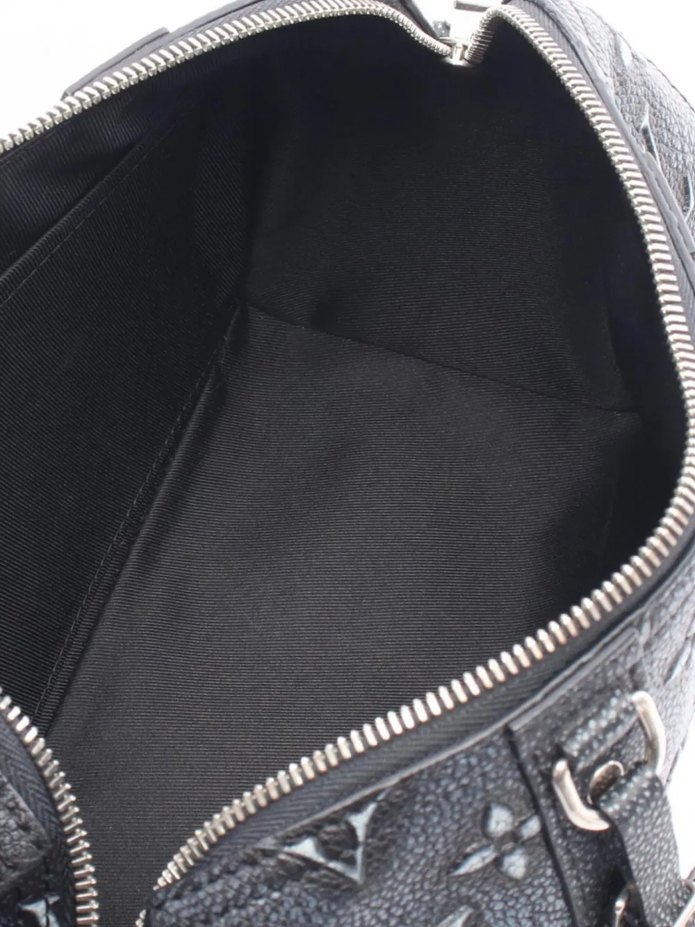 Pre-owned Louis Vuitton 2021 Monogram Embossed Shoulder Bag In Gray
