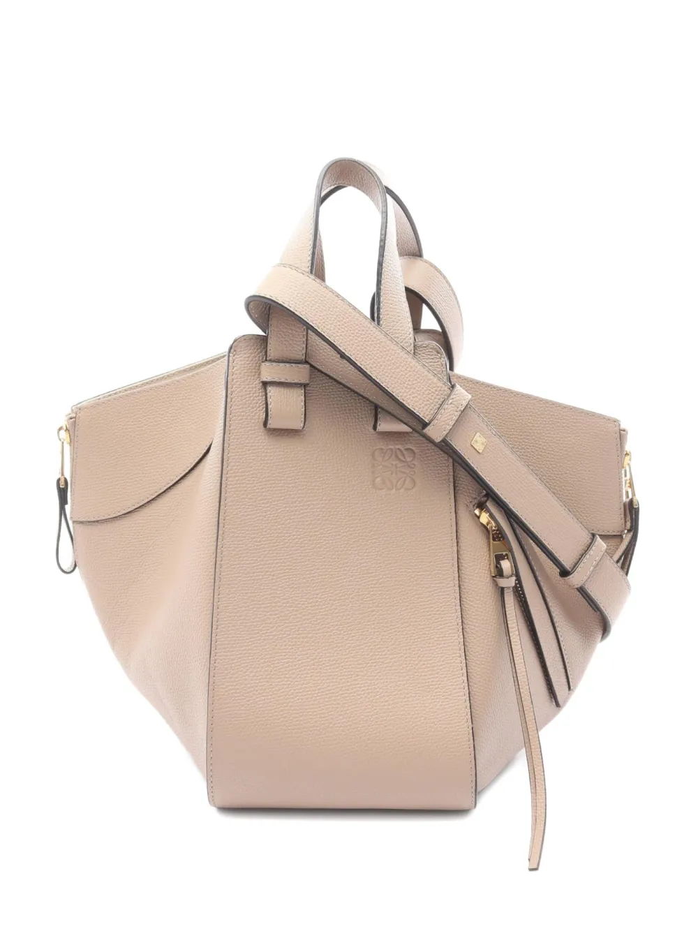 Loewe Pre-Owned 2010's small Hammock leather tote bag | Neutrals | Image 1