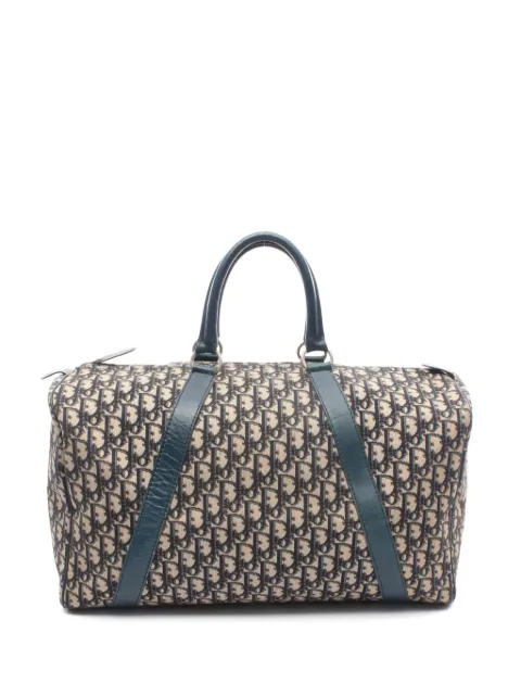 Christian Dior Pre-Owned 00s Trotter Boston Reisetasche mit Monogramm