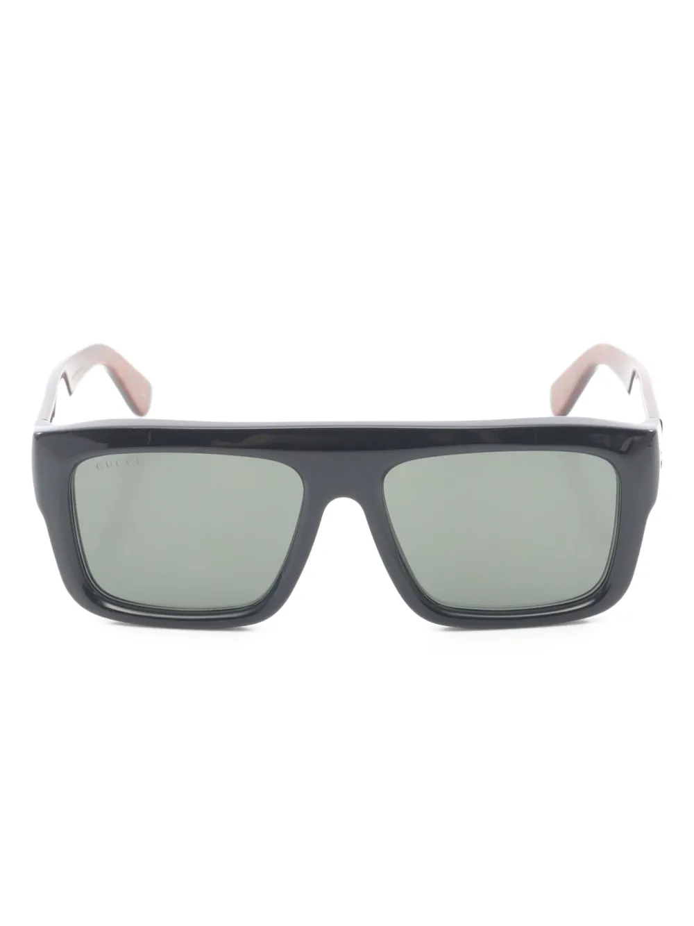 Gucci Pre-Owned 2000s square-frame sunglasses | Black | Image 1