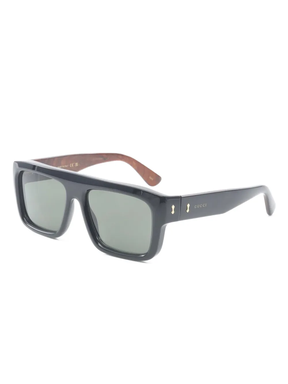 Gucci Pre-Owned 2000s square-frame sunglasses | Image 2