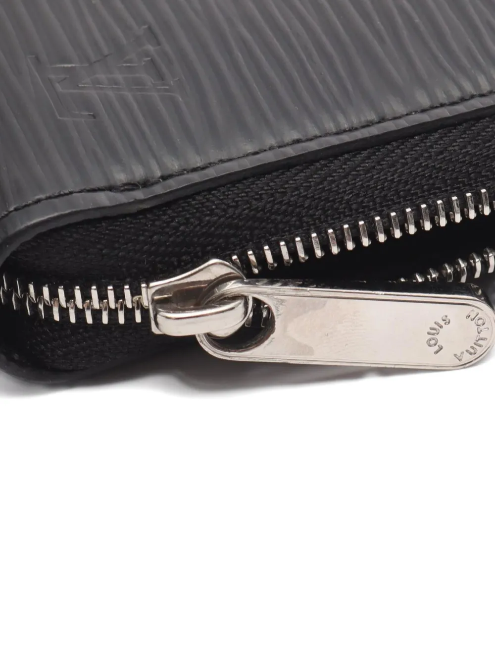 Pre-owned Louis Vuitton 2021 Épi-leather Zippy Coin Purse In Black