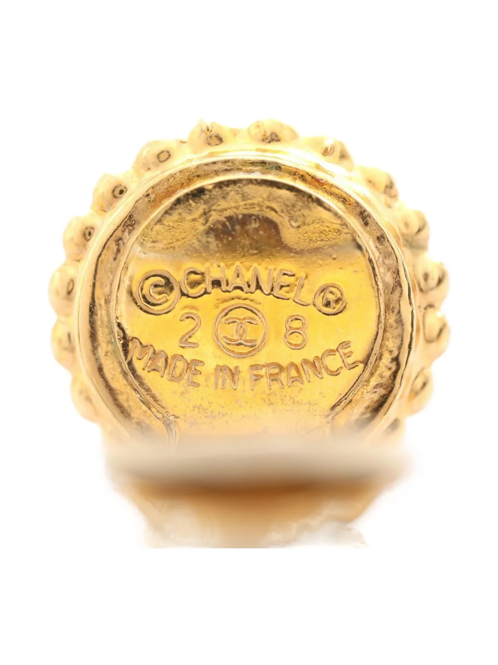 CHANEL 1986-1988 FAUX-PEARL EARRINGS