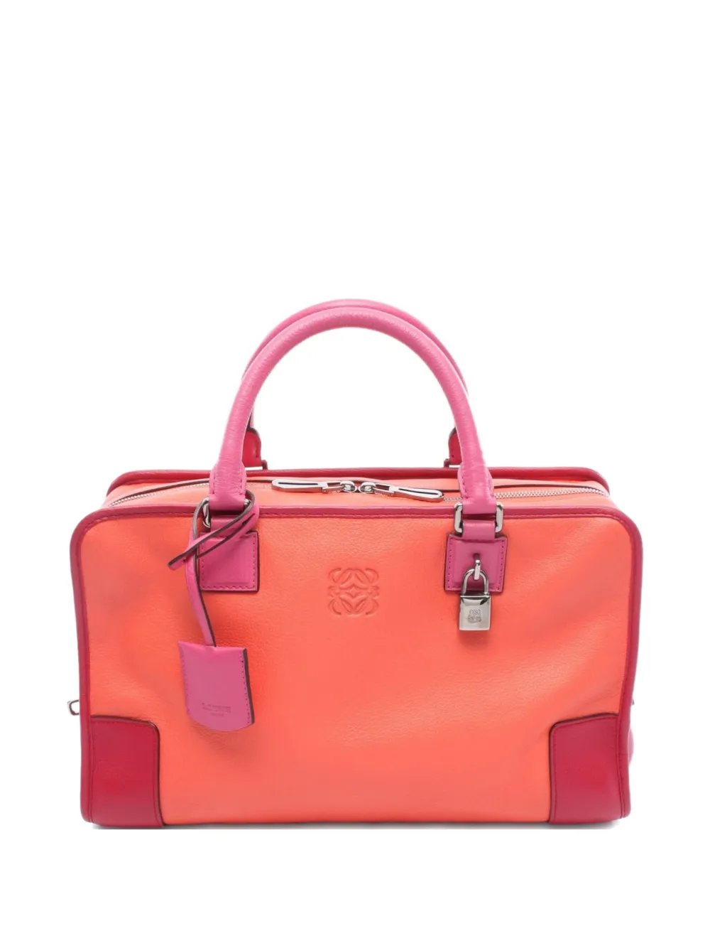 Loewe Pre-Owned 2010s Amazona 36 handbag | Orange | Image 1