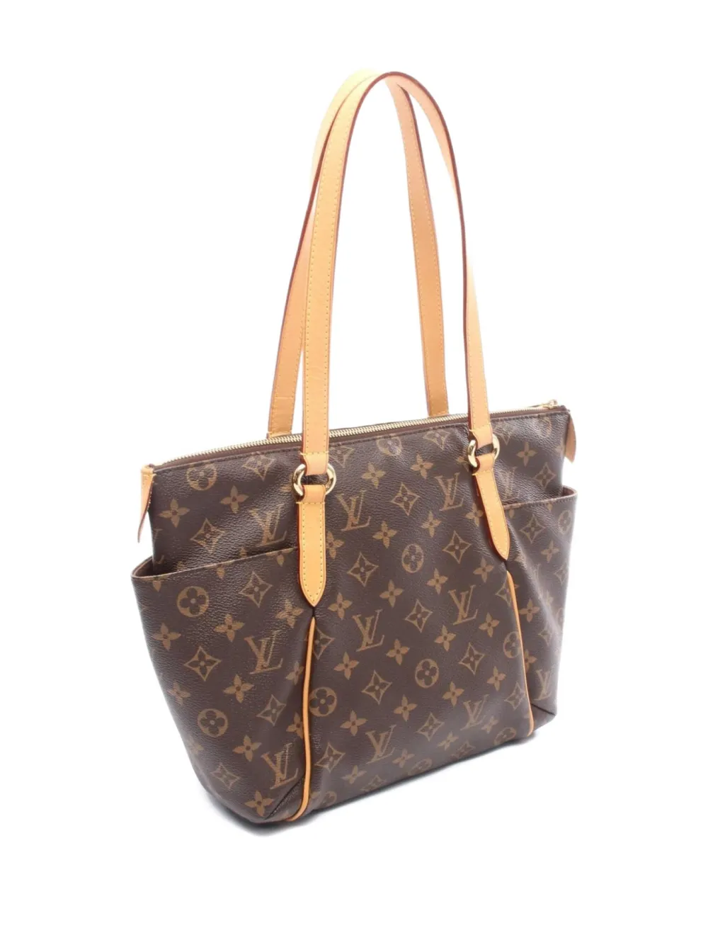 Pre-owned Louis Vuitton 2011 Totally Pm Monogram Shoulder Bag In Brown
