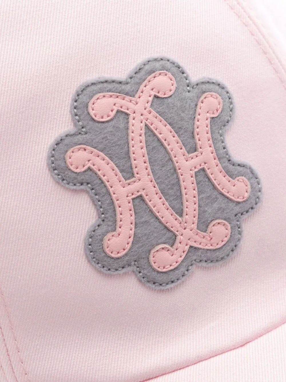 Pre-owned Hermes 20s Serena Baseball Cap In Pink