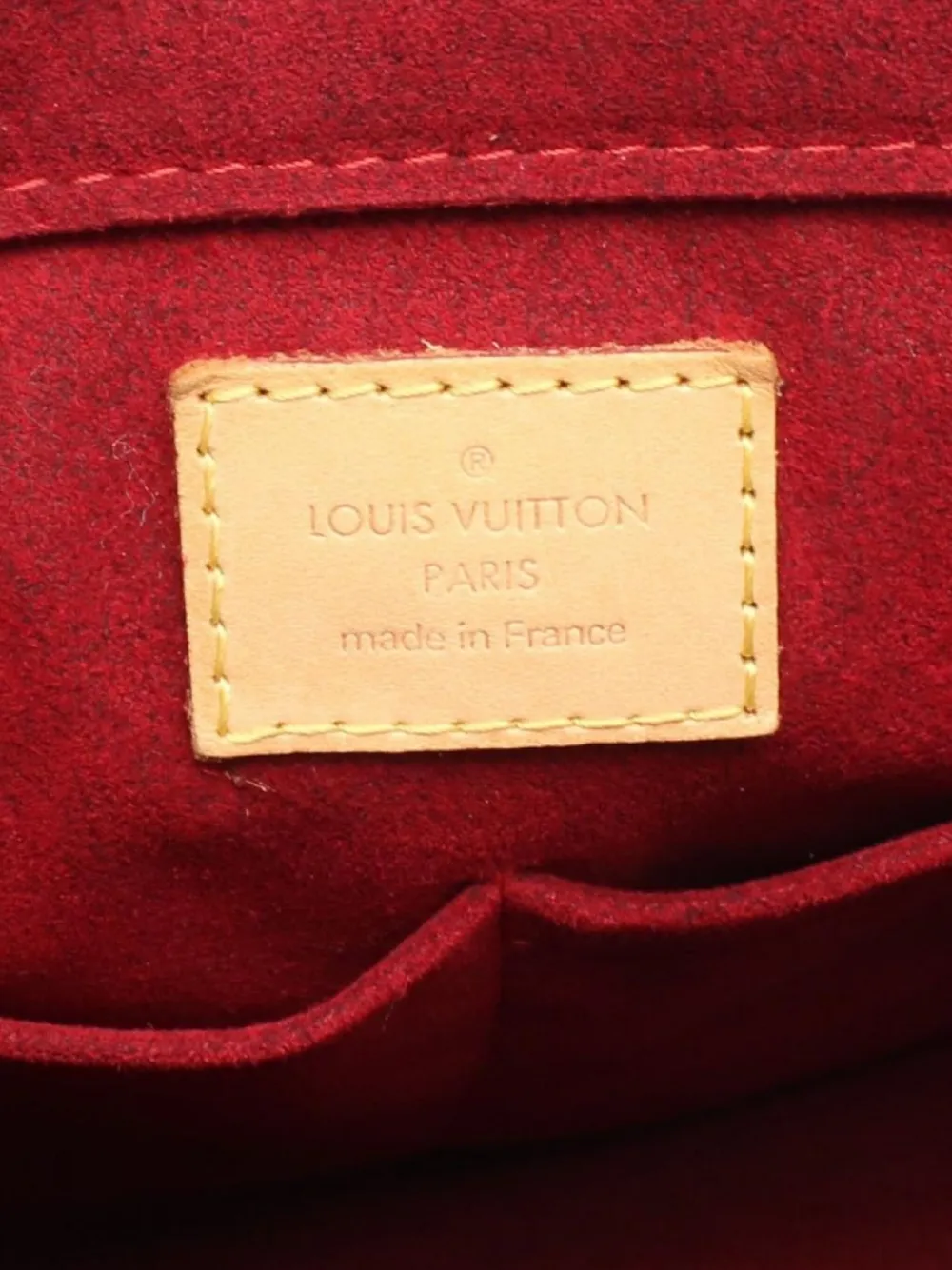 Pre-owned Louis Vuitton 2007 Vivacite Gm Monogram Canvas Shoulder Bag In Brown