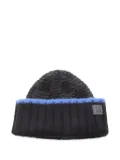 Louis Vuitton Pre-Owned 2018 Damier knit beanie hat - Black