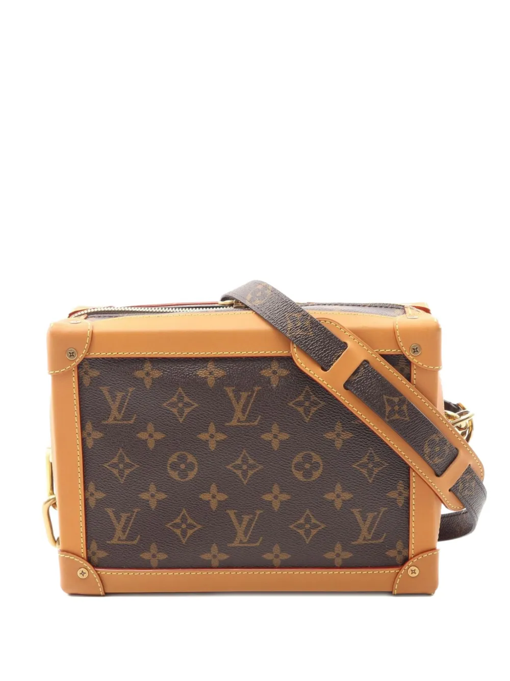 Louis Vuitton Pre-Owned 2019 ソフト トランク ショルダーバッグ - ブラウン Louis Vuitton Pre-Owned 2019 ソフト トランク ショルダーバッグ - ブラウン