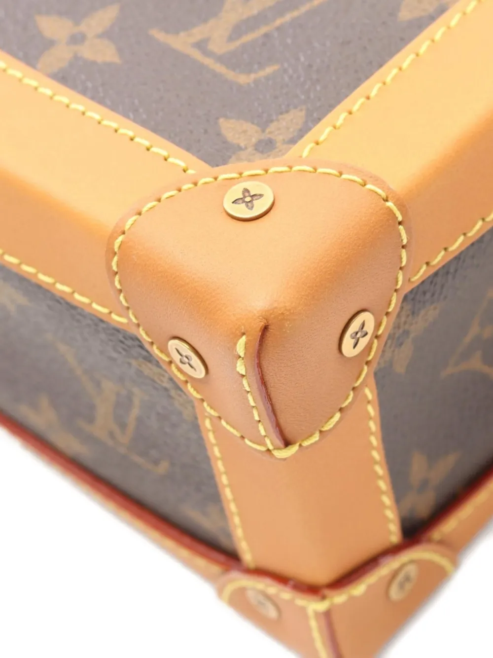 Pre-owned Louis Vuitton 2019 Soft Trunk Shoulder Bag In Brown