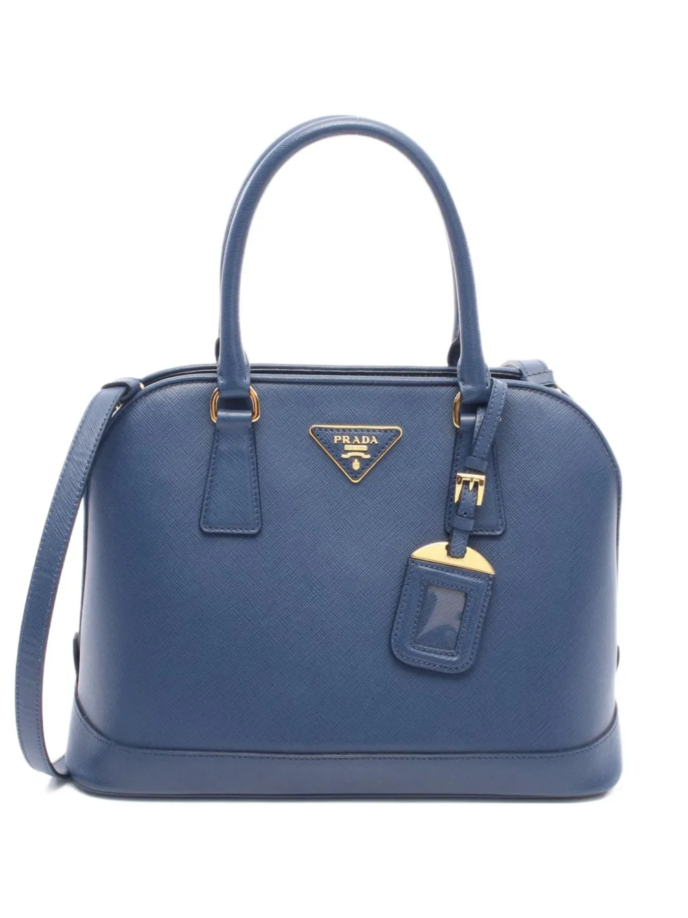 Prada Pre-Owned 2000s Saffiano leather handbag | Blue | Image 1