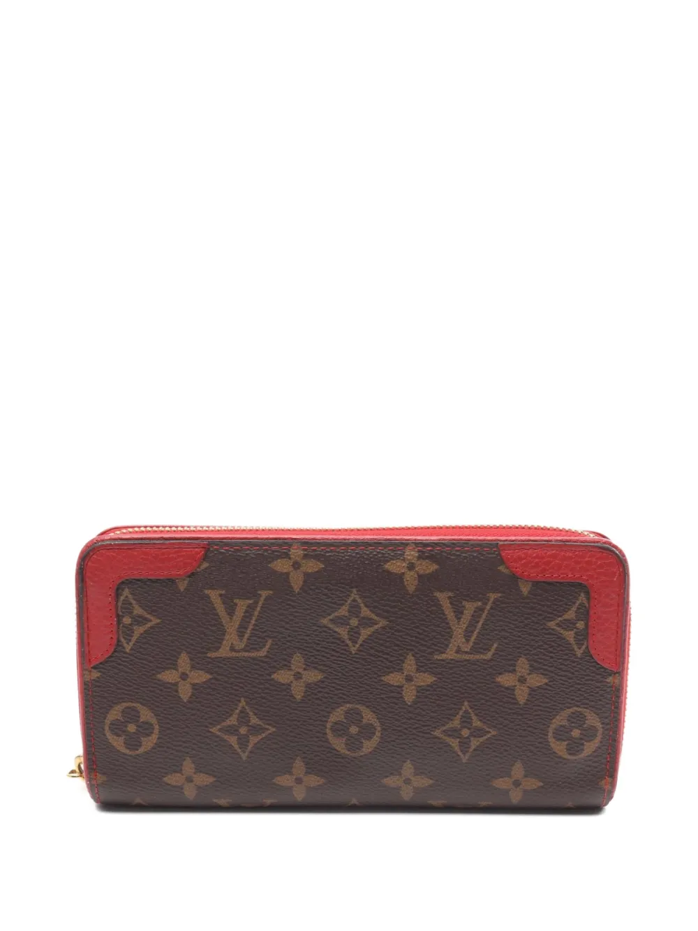 Louis Vuitton Pre-Owned 2019 Retiro Monogram zip wallet | Brown | Image 1