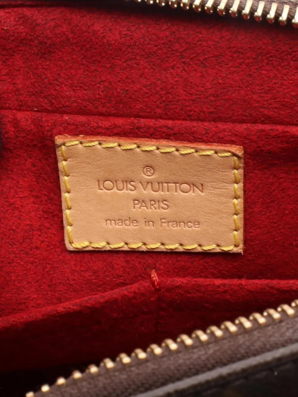 Pre-owned Louis Vuitton 2004 Monogram Shoulder Bag In Brown