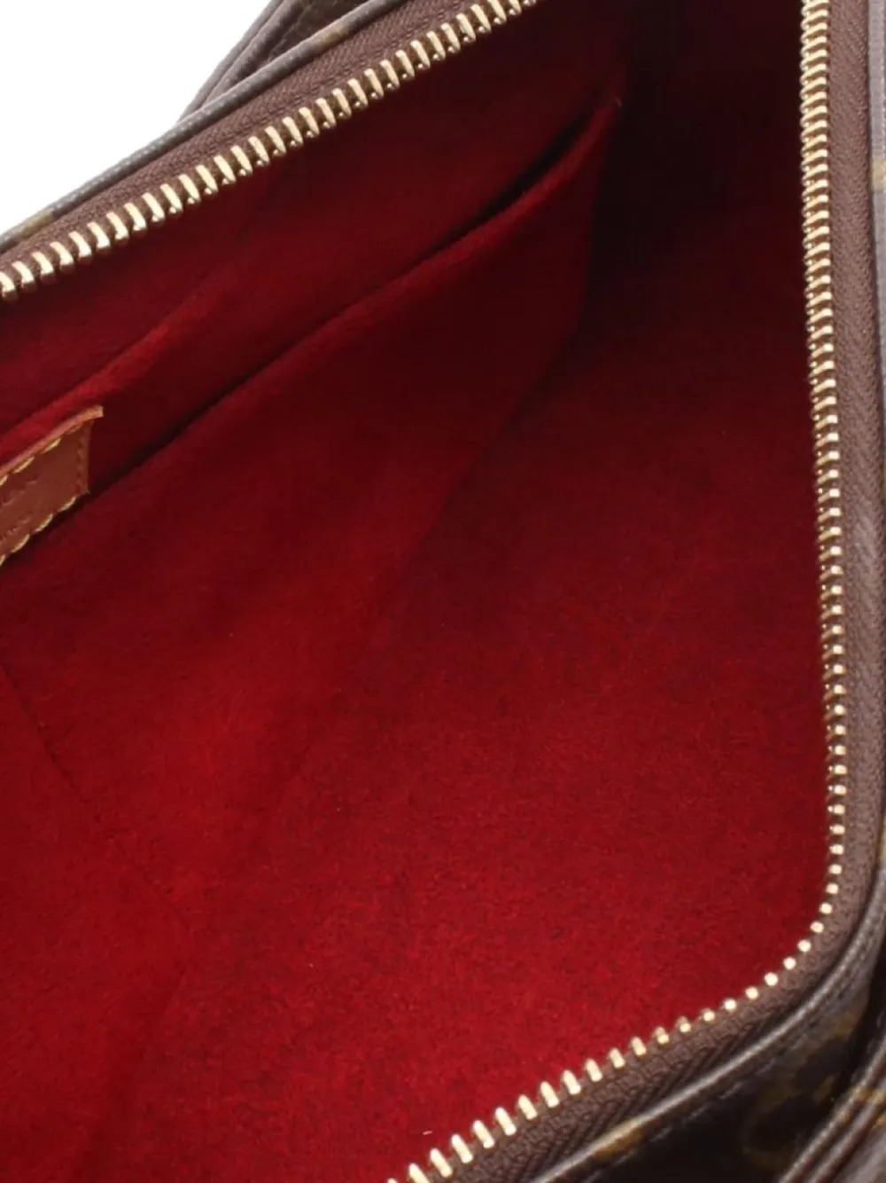 Pre-owned Louis Vuitton 2004 Monogram Shoulder Bag In Brown