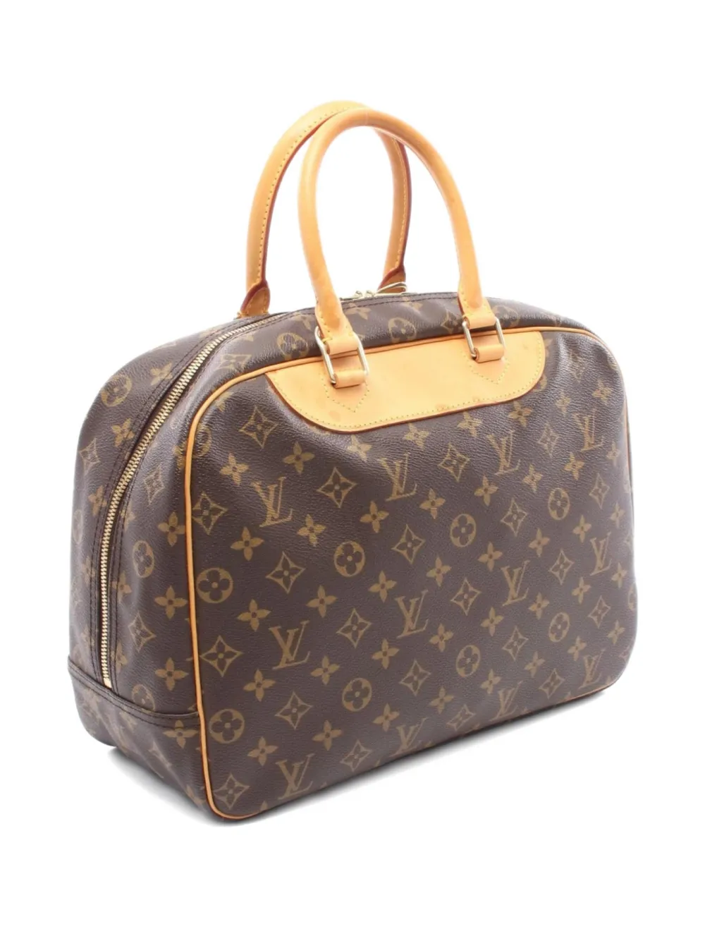 Louis Vuitton Pre-Owned 1997 Deauville Monogram handtas met handvat - Bruin