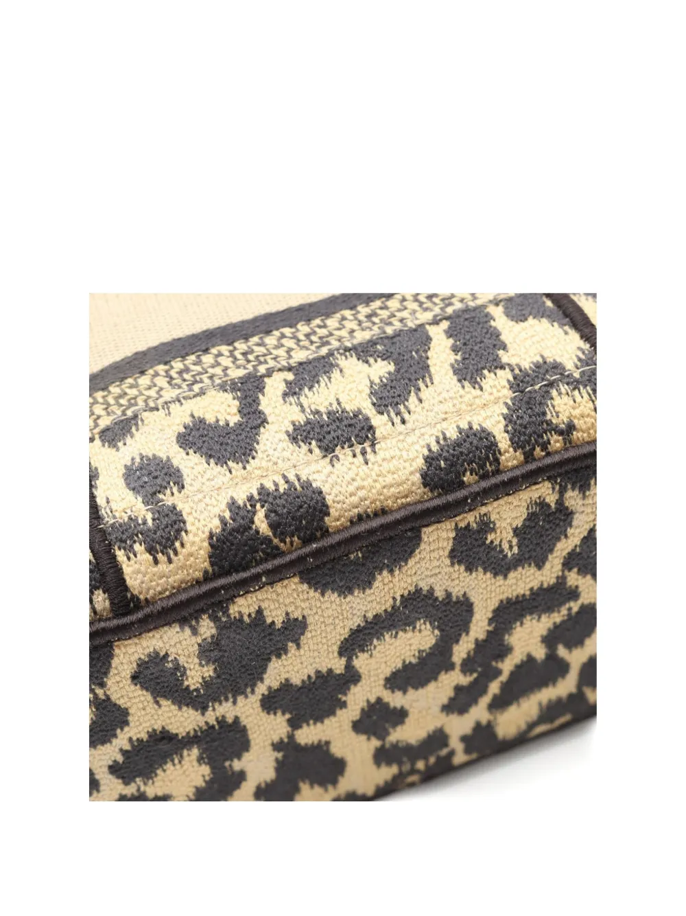 Christian Dior Pre-Owned 2010s small canvas vanity bag - ニュートラル Christian Dior Pre-Owned 2010s small canvas vanity bag - ニュートラル