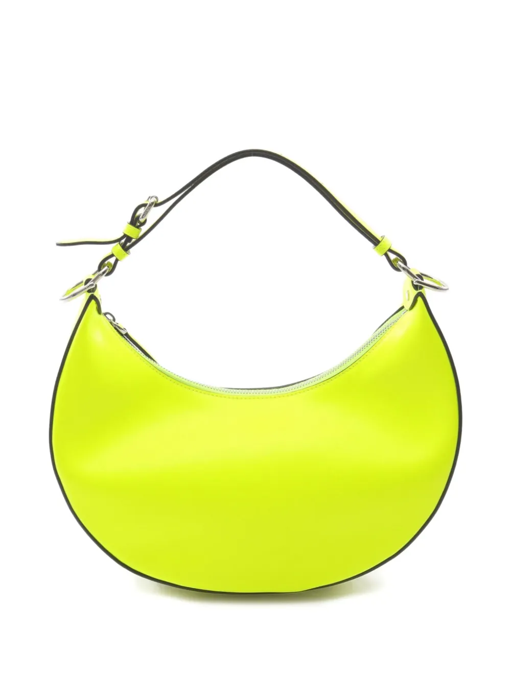 Fendi Pre-Owned 2010s crescent leather handbag | Yellow | Image 1