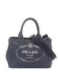 Prada Pre-Owned 2000's Canapa tote bag - Blue