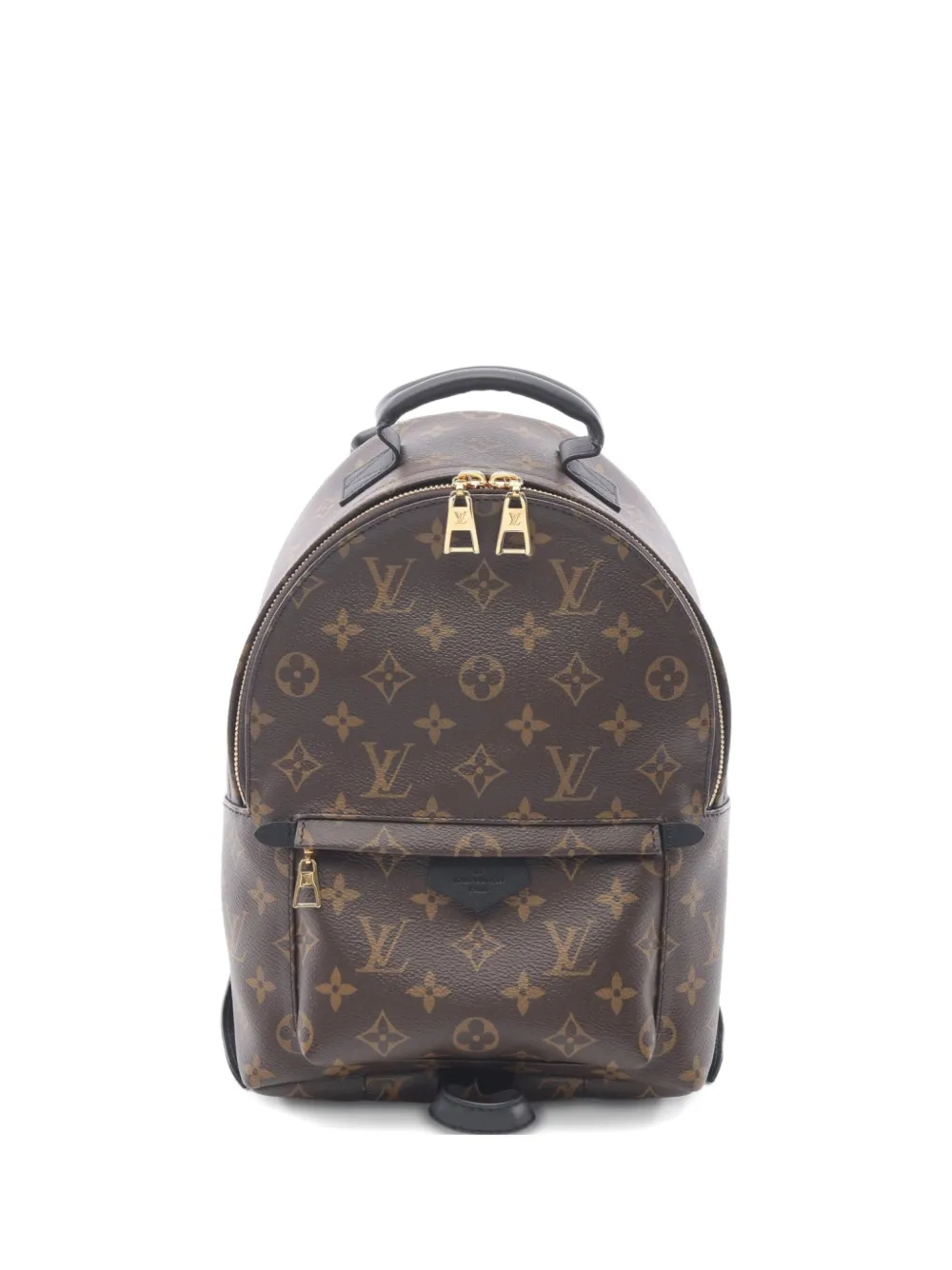 Louis Vuitton Pre-Owned 2021 パームスプリングス PM モノグラム バックパック - ブラウン Louis Vuitton Pre-Owned 2021 パームスプリングス PM モノグラム バックパック - ブラウン