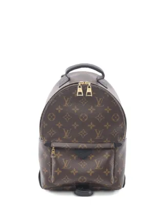 Louis Vuitton Pre-Owned 2021 Palm Springs PM Monogram Backpack | Brown |  FARFETCH