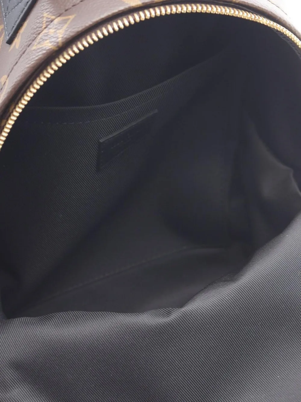 Pre-owned Louis Vuitton 2021 Palm Springs Pm Monogram Backpack In Brown