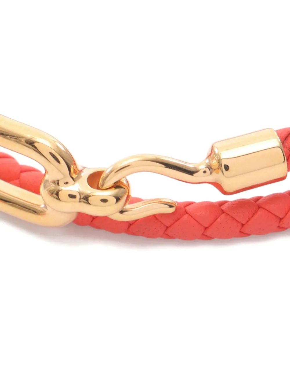 Pre-owned Hermes 2010s Le Lis Du Bourtour Bracelet In Gold
