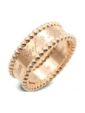 Van Cleef & Arpels 2010s 18K rose gold Perlée ring