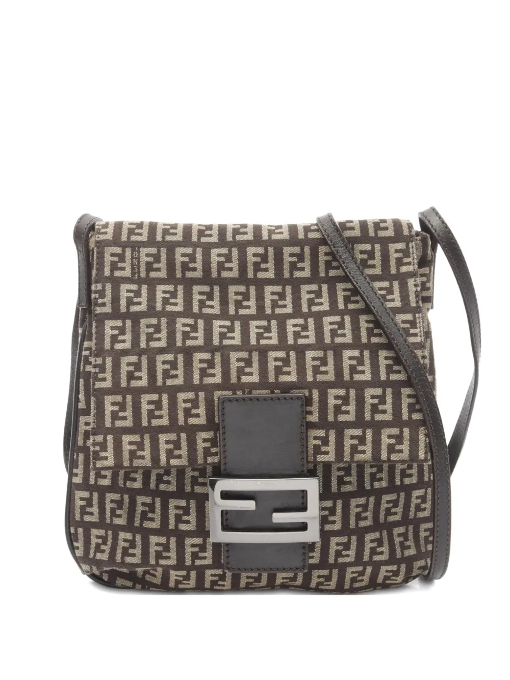 Fendi Pre-Owned 2000 Zucchino shoulder bag | Brown | Image 1