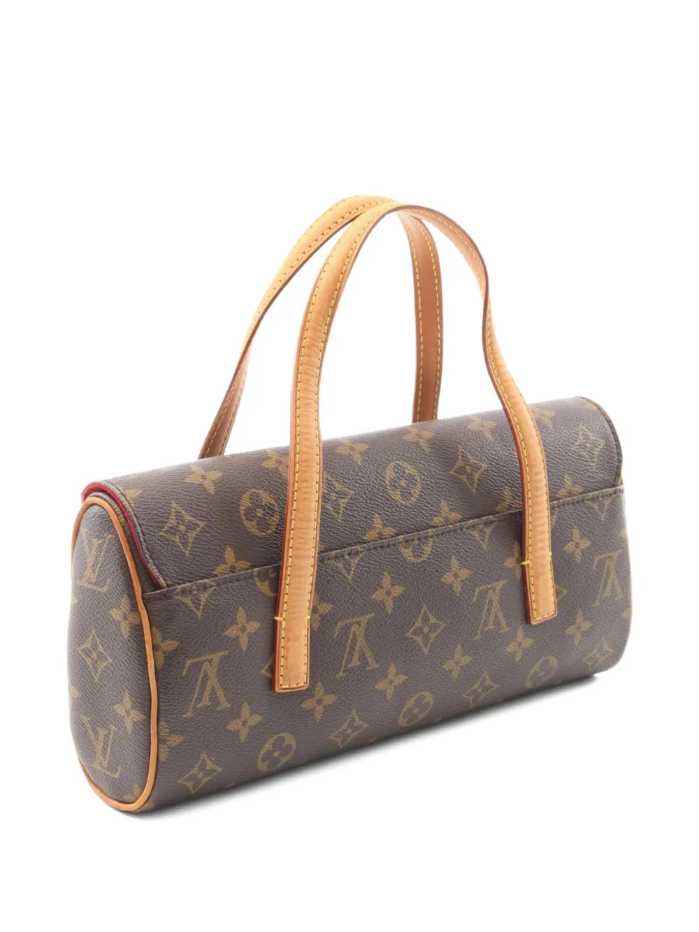 Louis Vuitton Pre-Owned 2003 Sonatine canvas schoudertas met monogram - Bruin