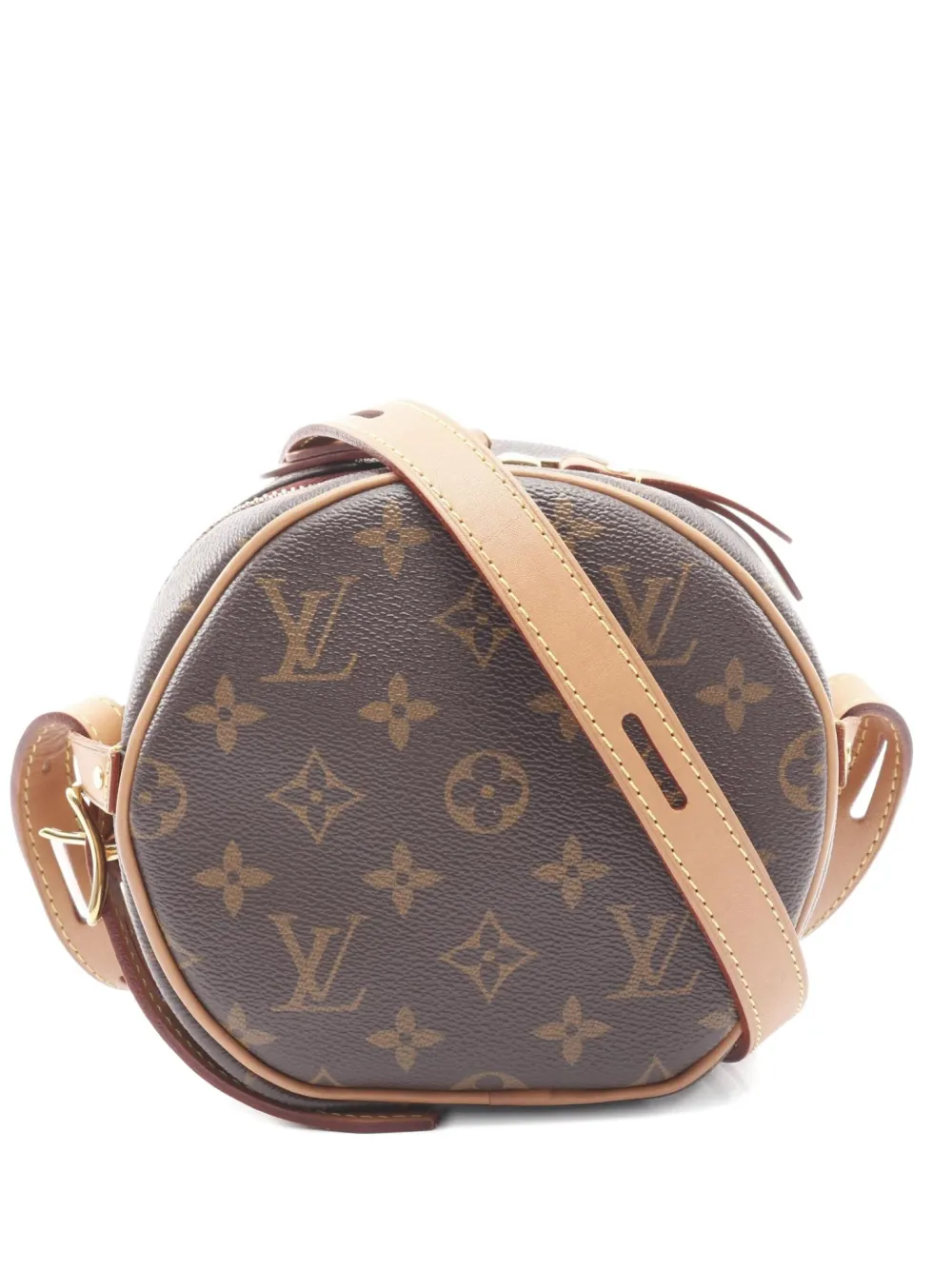 Louis Vuitton Pre-Owned 2020s プチ ボワット シャポーモノグラム ミニバッグ - ブラウン Louis Vuitton Pre-Owned 2020s プチ ボワット シャポーモノグラム ミニバッグ - ブラウン