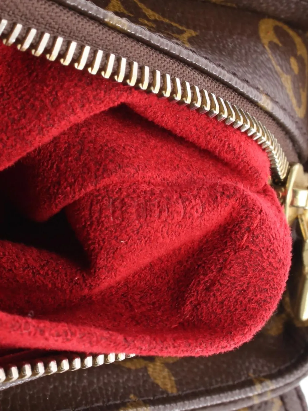 Louis Vuitton Pre-Owned 2005 Vivacite MM schoudertas met monogram Bruin