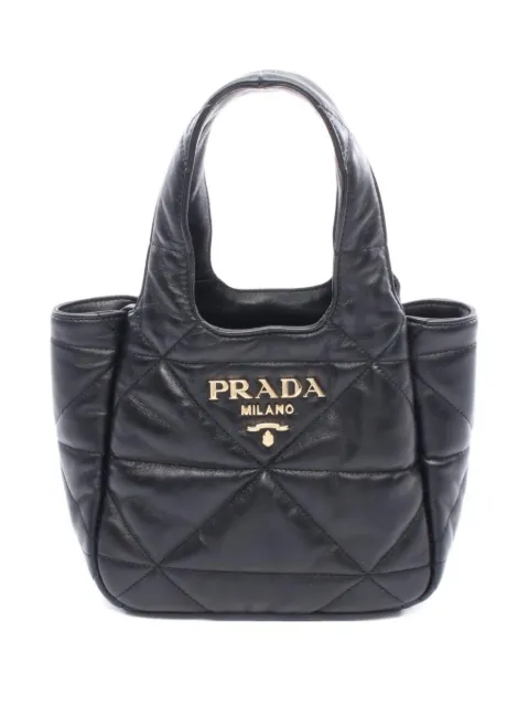 Prada Pre-Owned 2010s nappa quilted handbag