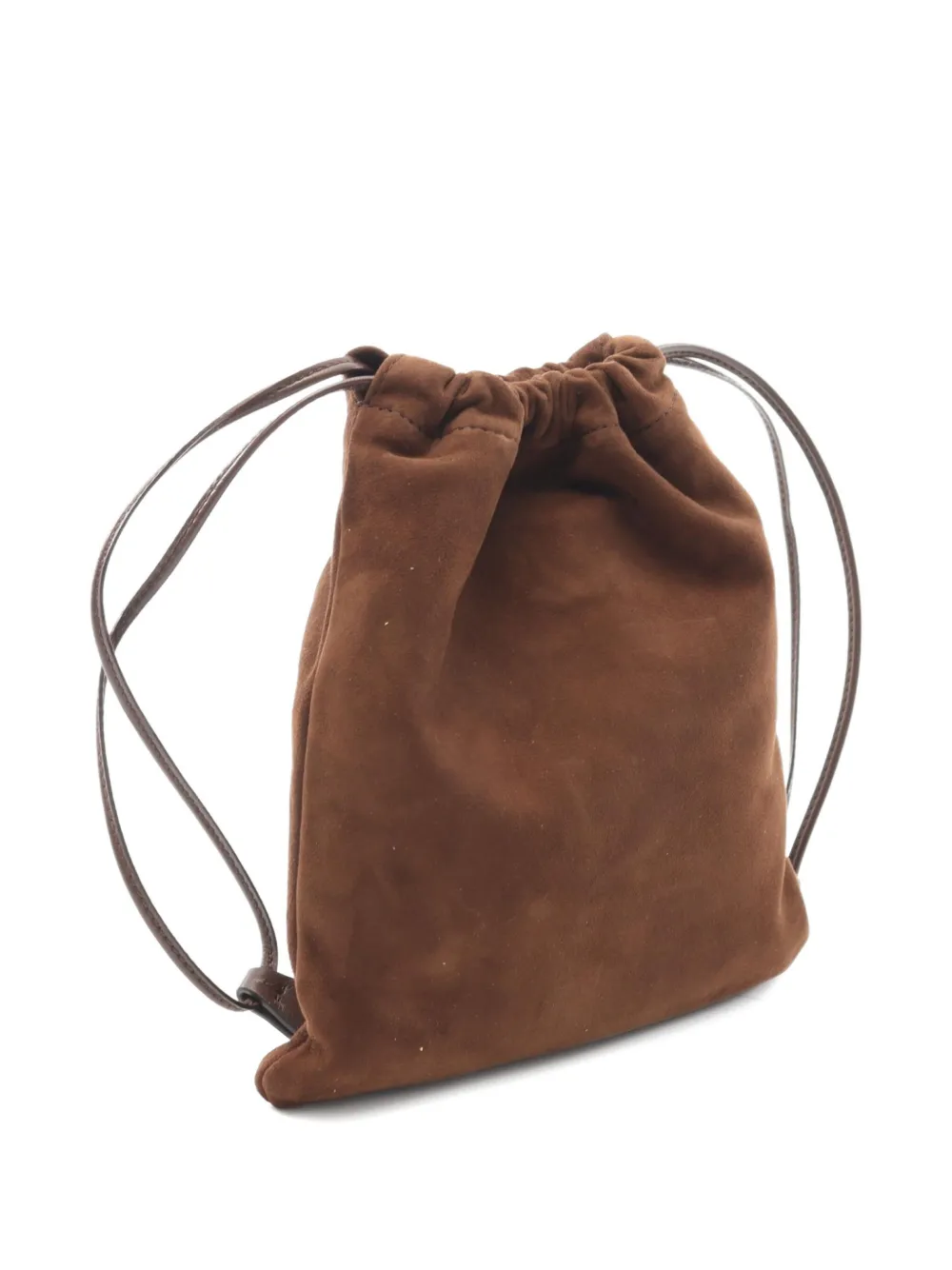 Miu Miu Pre-Owned 2020s suede drawstring pouch | Image 2