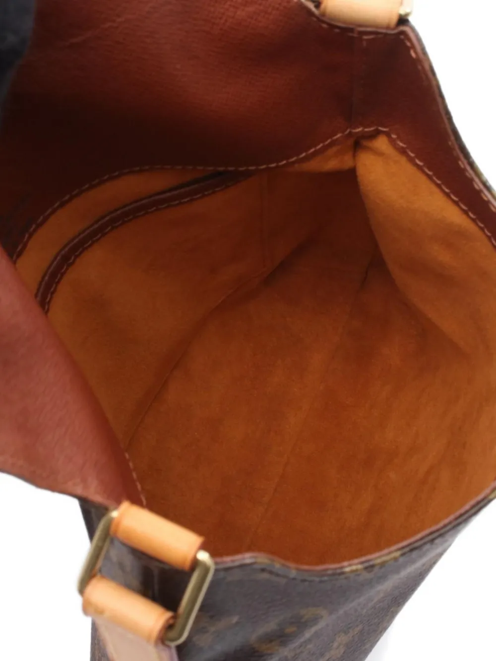Pre-owned Louis Vuitton 2000's Musette Salsa Shoulder Bag In Brown
