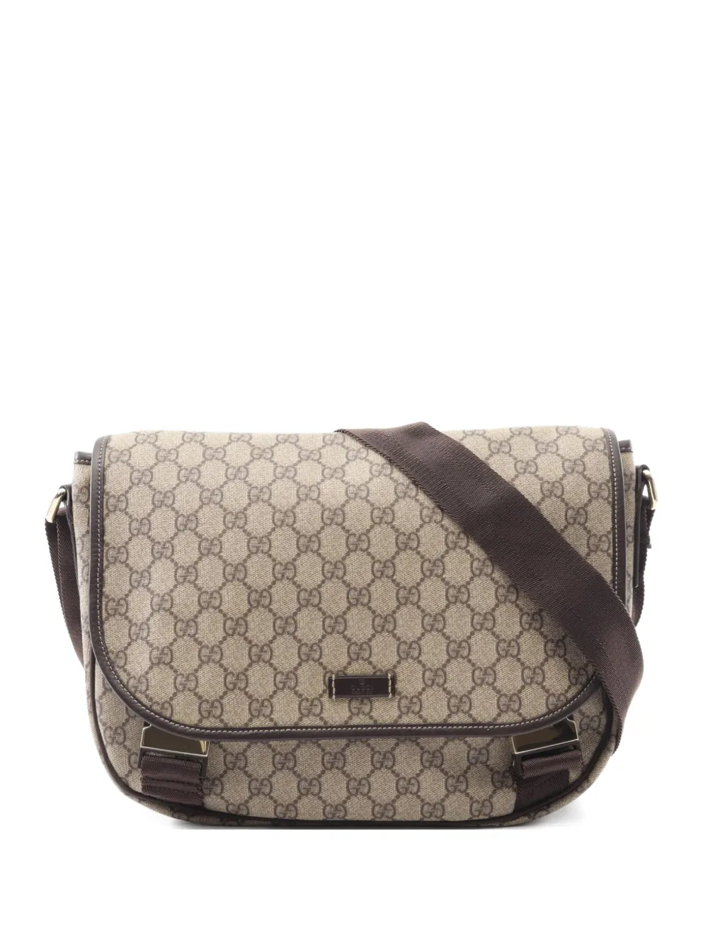 Gucci Pre-Owned 2010s GGスプリーム ショルダーバッグ - ニュートラル Gucci Pre-Owned 2010s GGスプリーム ショルダーバッグ - ニュートラル