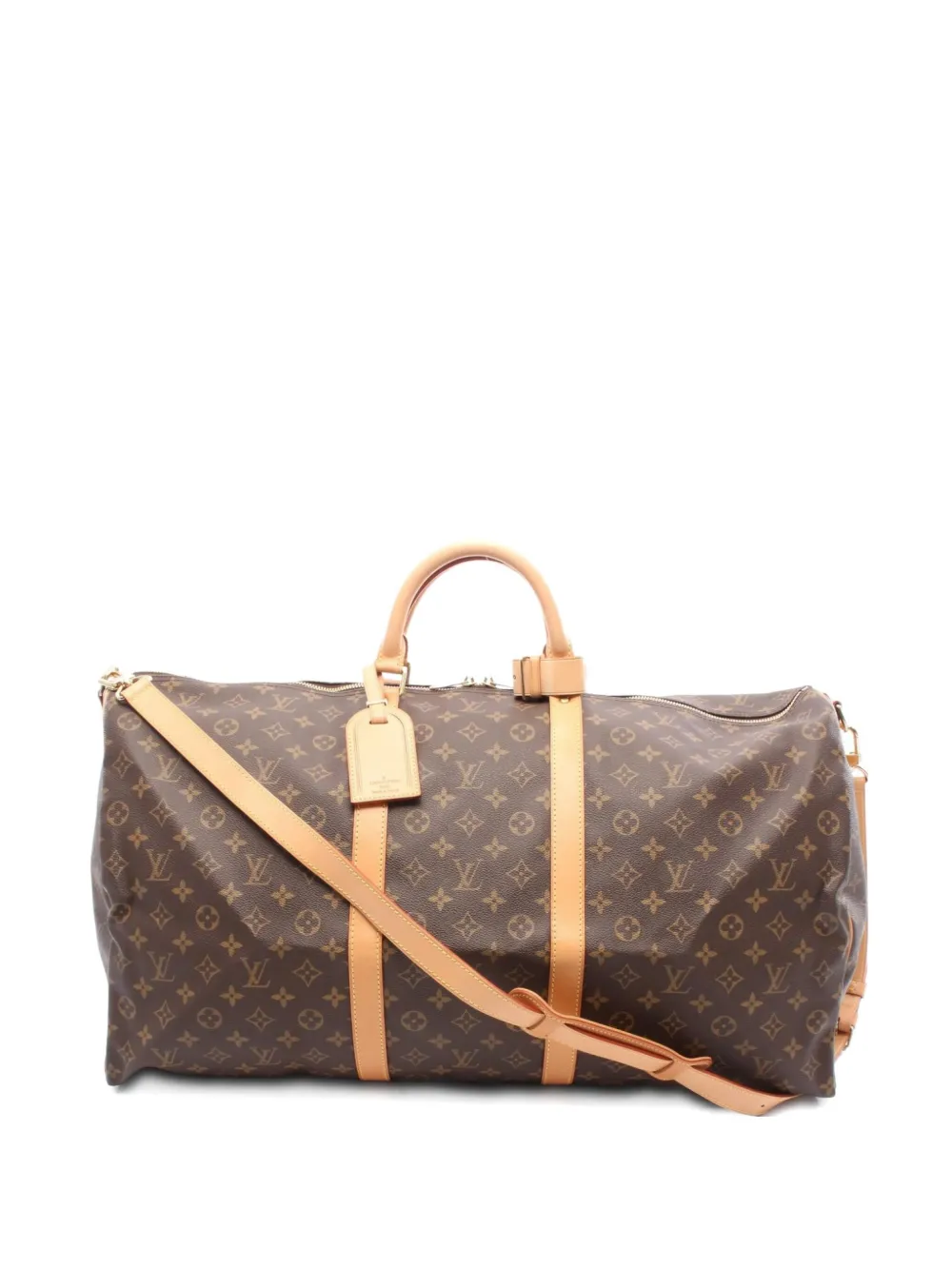 Louis Vuitton Pre-Owned 2000s キーポル バンドリエール 60 ハンドバッグ - ブラウン Louis Vuitton Pre-Owned 2000s キーポル バンドリエール 60 ハンドバッグ - ブラウン