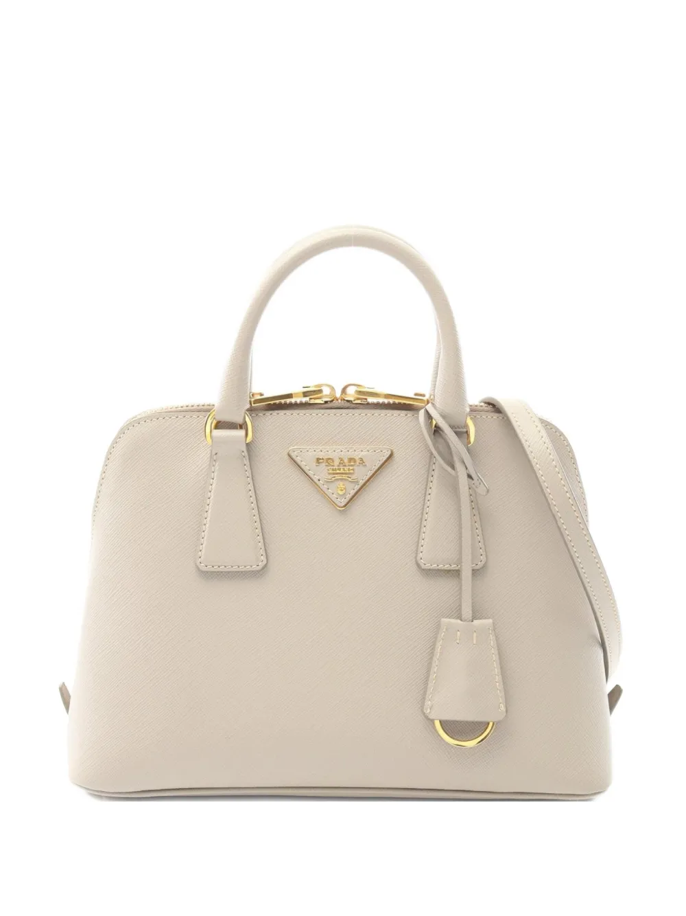 Prada Pre-Owned 2010s Saffiano tote bag | Grey | Image 1
