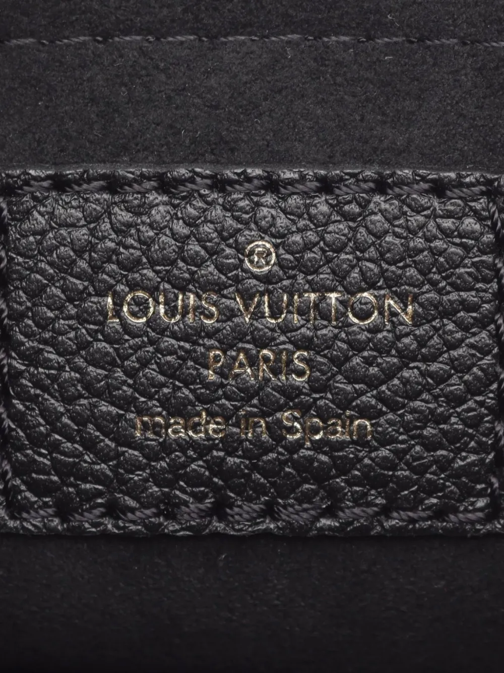 Pre-owned Louis Vuitton 2021 Multy Pochette Monogram Empreinte Shoulder Bag In Black