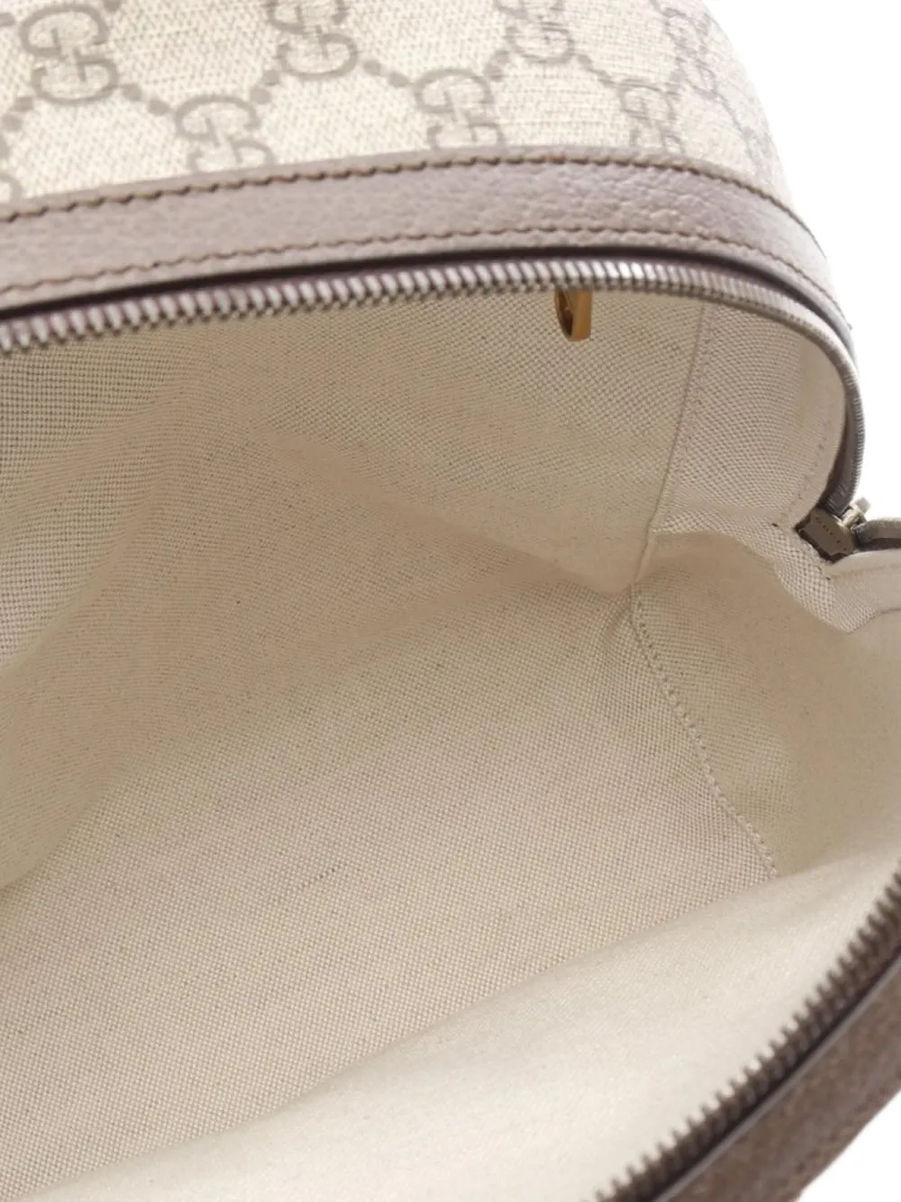 Pre-owned Gucci 2020's Ophidia Gg-pattern Backpack In Neutral