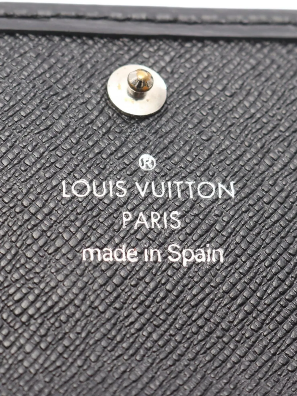 Pre-owned Louis Vuitton 2006 Sara Épi Wallet In Black