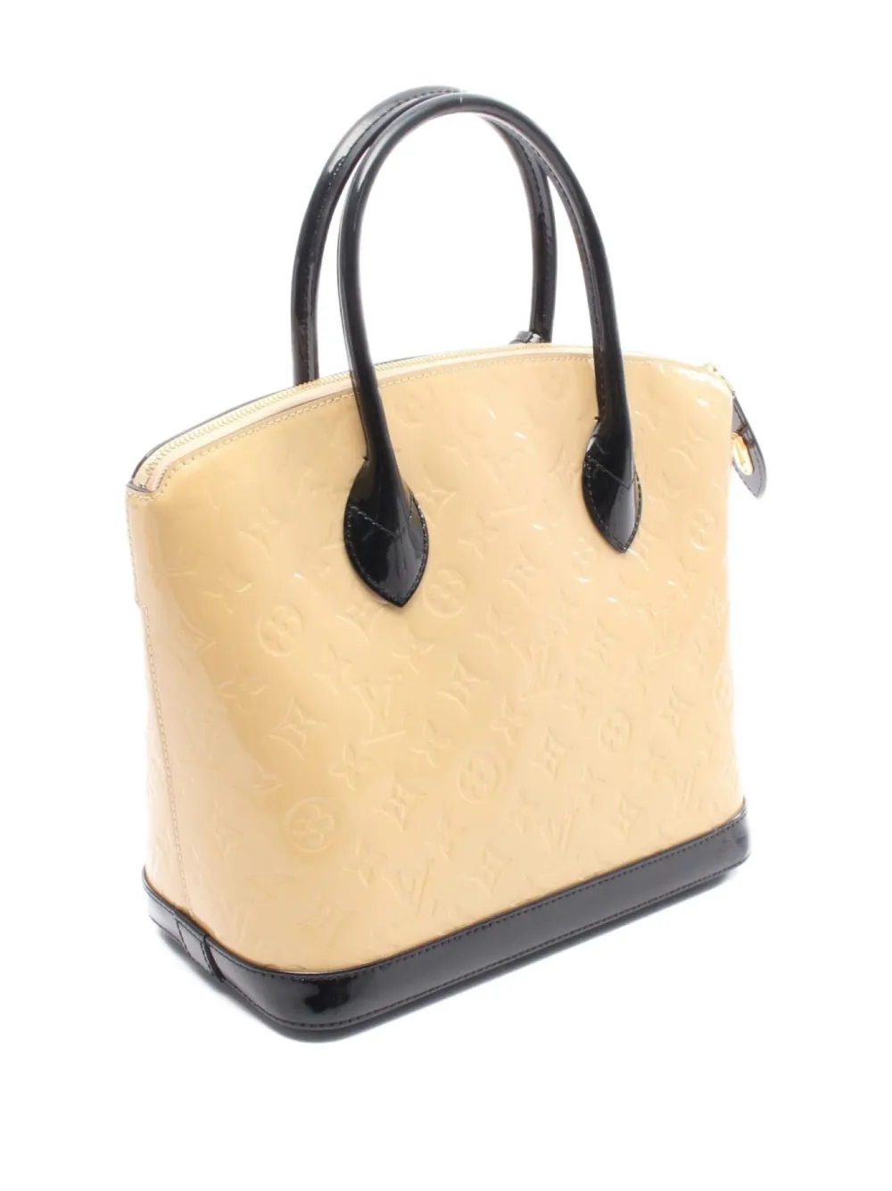 Pre-owned Louis Vuitton 2014 Lockit Pm Handbag In Neutral