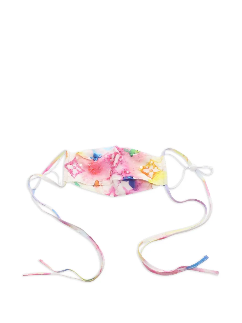Louis Vuitton Pre-Owned 2020s Monogram Watercolor mask pouch | Pink | Image 1