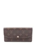 Louis Vuitton Pre-Owned 2018 Emily monogram wallet - Brown