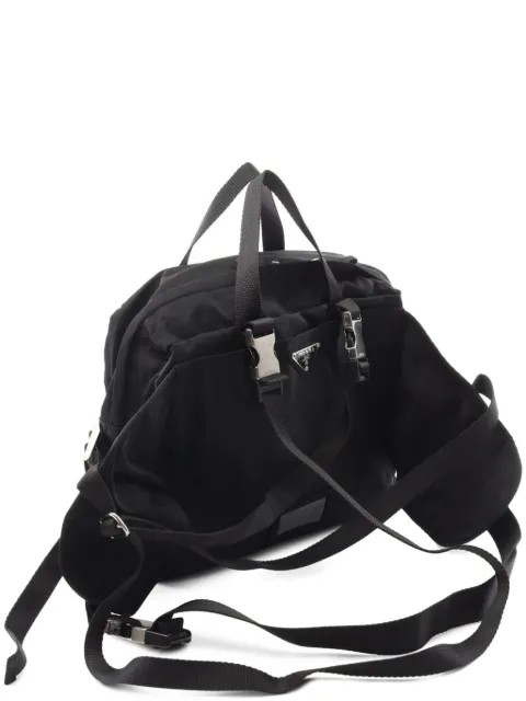 Prada Pre-Owned 2010s Triangle logo tote bag