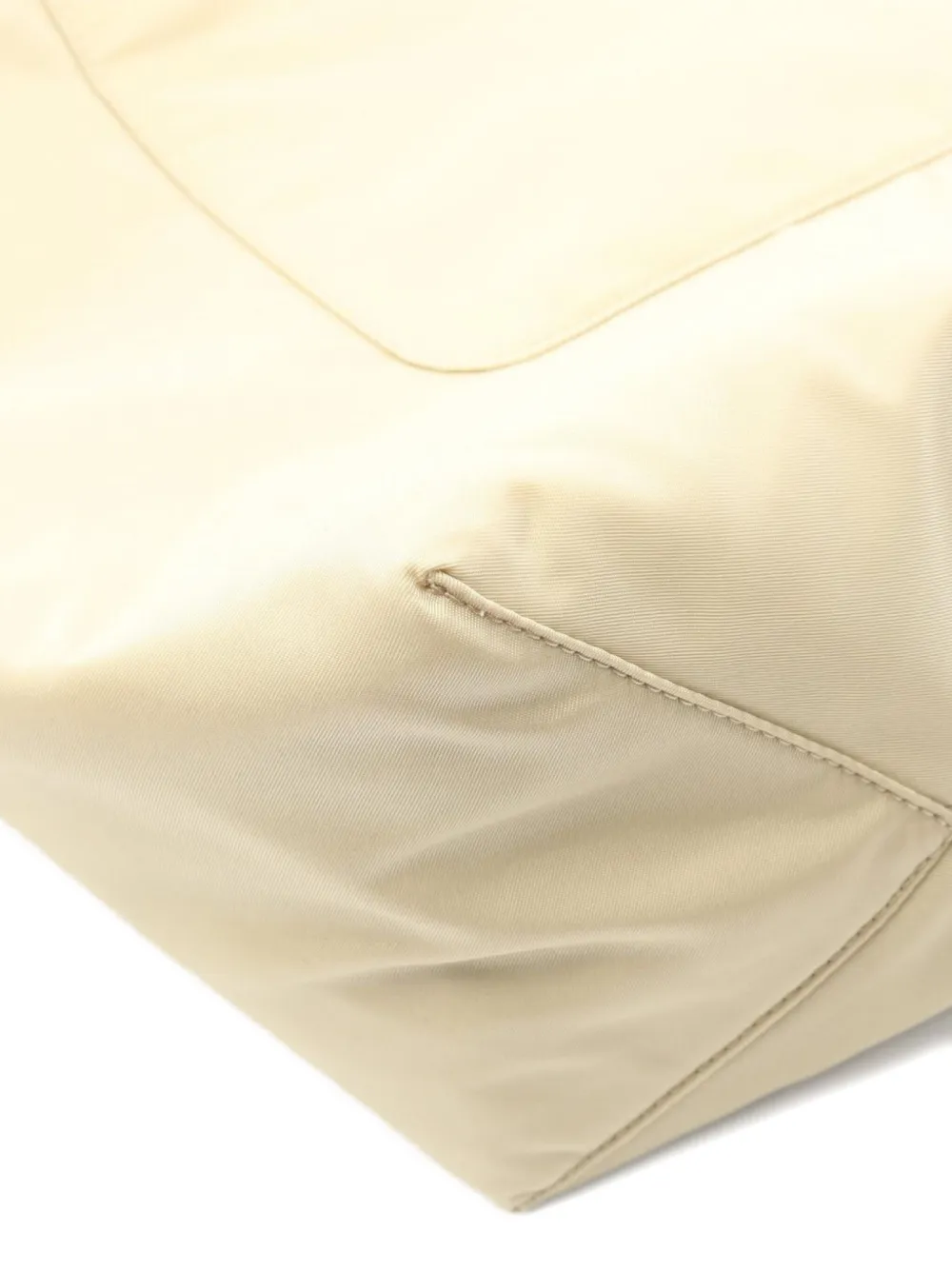 Pre-owned Prada 2020s Re-edition Shoulder Bag In Neutral