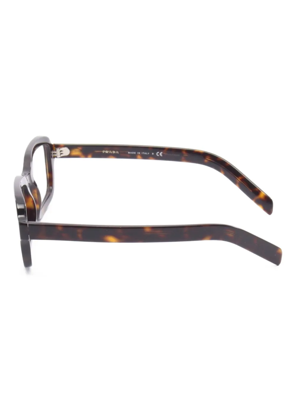 Prada Pre-Owned 2010s rectangle-frame glasses | Men | Image 2