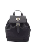 Versace Pre-Owned 2010's Medusa-embellishment backpack - Black