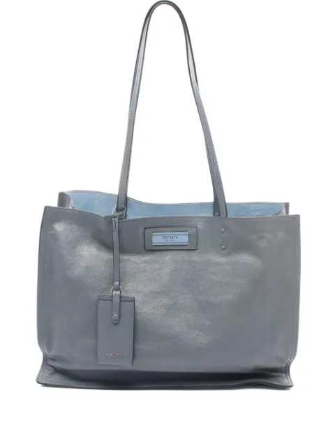Prada Pre-Owned 2000s leather tote bag