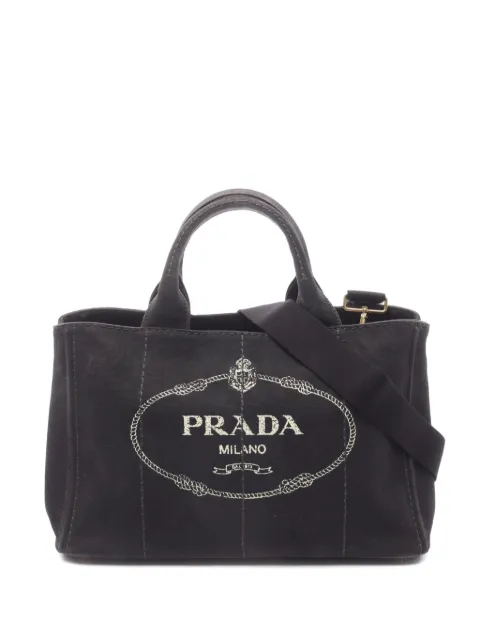 Prada Pre-Owned 2000s Canapa tote bag